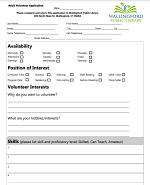 thumbnail of adult volunteer application