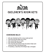 cover of Children's Room Kits brochure