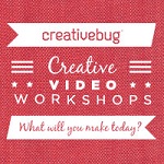 Creativebug. Creative video workshops. What will you make today?