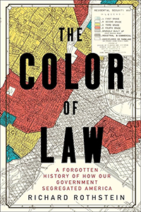 Book cover for "The Color of Law"