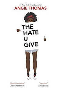 Book cover for "The Hate U Give" by Angie Thomas