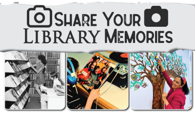 Share Your Library Memories Logo