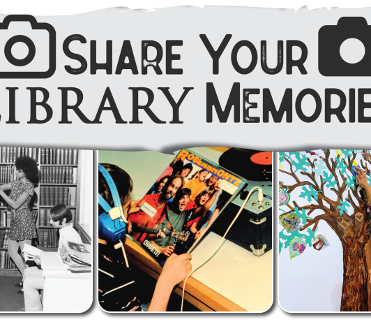 Share Your Library Memories Logo