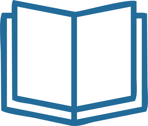 Graphic of an open book