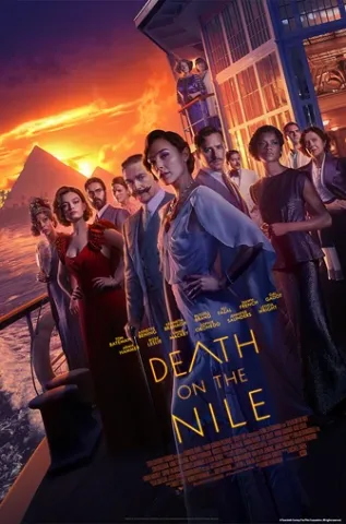 movie poster of Death on the Nile