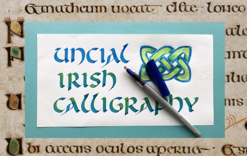 example of Irish calligraphy lettering