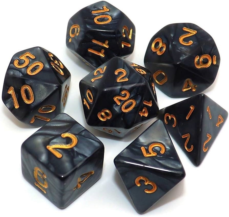 Dungeons and Dragons dice