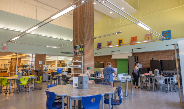 Collaboratory Floor to Celing